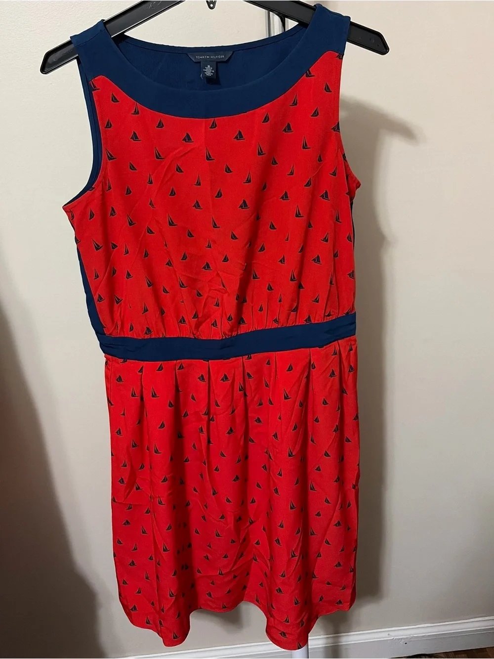 Tommy Hilfiger sleeveless sailboat dress 10
